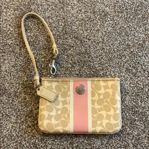 Coach wristlet
